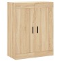 Armarios de pared 2 uds madera de ingeniería roble Sonoma de , Aparadores - Ref: Foro24-3198036, Precio: 143,05 €, Descuento: %
