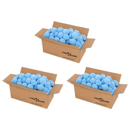 Bolas filtro de piscina antibacterias azul 2100 g polietileno de , Filtros para piscinas y spa - Ref: Foro24-3155076, Precio:...