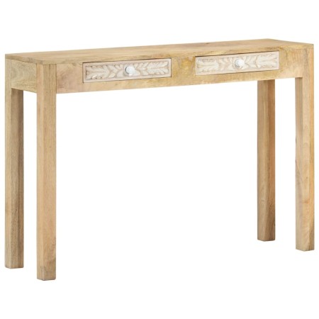Mesa consola madera maciza de mango decolorada 110x30x75 cm | Foro24.es | Tu tienda online para hogar, jardín y más Foro24.es