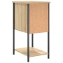 Mesita de noche madera de ingeniería roble Sonoma 32x42x70 cm de , Mesitas de noche - Ref: Foro24-826095, Precio: 74,06 €, De...