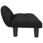 Cama para perros de terciopelo negra 70x52x30 cm de , Camas para perros - Ref: Foro24-171942, Precio: 67,38 €, Descuento: -5%%