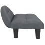 Cama para perros de terciopelo gris oscuro 70x52x30 cm de , Camas para perros - Ref: Foro24-171940, Precio: 73,66 €, Descuent...