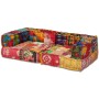 Puf modular de 2 plazas de tela patchwork de , Cojines para sillas y sofás - Ref: Foro24-244977, Precio: 293,01 €, Descuento: %