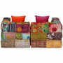 Puf modular de 2 plazas de tela patchwork de , Cojines para sillas y sofás - Ref: Foro24-244977, Precio: 293,01 €, Descuento: %