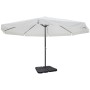 Sombrilla de jardín con base portátil aluminio blanco de , Sombrillas - Ref: Foro24-271716, Precio: 359,85 €, Descuento: %