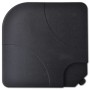 Sombrilla de jardín con base portátil aluminio blanco de , Sombrillas - Ref: Foro24-271716, Precio: 359,85 €, Descuento: %