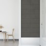 Paneles de pared 12 uds terciopelo gris oscuro 60x30 cm 2,16 m² de , Recubrimiento de paredes - Ref: Foro24-343864, Precio: 7...