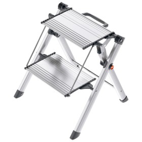 Hailo Escalera con 2 peldaños Mini Comfort 45 cm aluminio 4310-100 de , Taburetes escaleras - Ref: Foro24-416251, Precio: 96,...