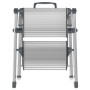 Hailo Escalera con 2 peldaños Mini Comfort 45 cm aluminio 4310-100 de , Taburetes escaleras - Ref: Foro24-416251, Precio: 96,...