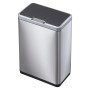 EKO Cubo de basura con sensor Mirage 2x20 L plateado mate de , Contenedores de residuos - Ref: Foro24-440050, Precio: 180,36 ...
