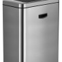 EKO Cubo de basura con sensor Mirage 2x20 L plateado mate de , Contenedores de residuos - Ref: Foro24-440050, Precio: 180,36 ...