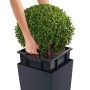 LECHUZA Macetero CUBICO Color 22 ALL-IN-ONE gris pizarra de , Maceteros y jardineras - Ref: Foro24-442069, Precio: 26,54 €, D...