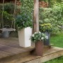 LECHUZA Macetero CUBICO Color 22 ALL-IN-ONE gris pizarra de , Maceteros y jardineras - Ref: Foro24-442069, Precio: 26,54 €, D...