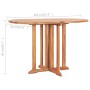 Set de comedor de jardín plegable 5 pzas madera maciza de teca de , Conjuntos de jardín - Ref: Foro24-3059975, Precio: 508,42...