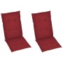 Sillas reclinables jardín y cojines 2 uds madera maciza acacia de , Sillas de jardín - Ref: Foro24-3064707, Precio: 166,25 €,...