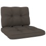 Silla de jardín cojines 2 uds gris taupe madera pino impregnada de , Sillas de jardín - Ref: Foro24-3065797, Precio: 406,49 €...