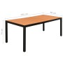 Juego de comedor de jardín 9 piezas aluminio negro de , Conjuntos de jardín - Ref: Foro24-3070630, Precio: 874,01 €, Descuent...
