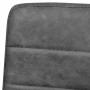 Sillas de comedor voladizas 4 unidades cuero sintético gris oscuro en Sillas de comedor | Comprar online en Foru.es