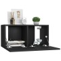 Set de muebles de salón TV 10 piezas madera ingeniería negro de , Muebles TV - Ref: Foro24-3078770, Precio: 401,25 €, Descuen...