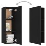 Set de muebles de salón TV 10 piezas madera ingeniería negro de , Muebles TV - Ref: Foro24-3078770, Precio: 401,25 €, Descuen...