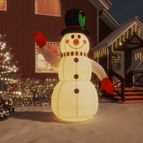 Muñeco de nieve inflable con LEDs 300 cm de , Luces de Navidad - Ref: Foro24-345369, Precio: 73,76 €, Descuento: %