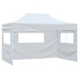 Carpa plegable para celebraciones con 4 paredes blanco 3x4,5 m de , Carpas y cenadores - Ref: Foro24-48870, Precio: 180,86 €,...