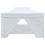 Carpa plegable para celebraciones con 4 paredes blanco 3x4,5 m de , Carpas y cenadores - Ref: Foro24-48870, Precio: 180,86 €,...