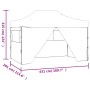 Carpa plegable para celebraciones con 4 paredes blanco 3x4,5 m de , Carpas y cenadores - Ref: Foro24-48870, Precio: 180,86 €,...