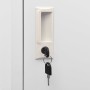 Armario para sillas de montar acero gris claro 53x53x105 cm de , Soportes para sillas de montar - Ref: Foro24-339604, Precio:...