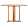 Set de comedor de jardín plegable 5 piezas madera maciza teca de , Conjuntos de jardín - Ref: Foro24-49003, Precio: 396,89 €,...