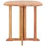 Set de comedor de jardín plegable 5 piezas madera maciza teca de , Conjuntos de jardín - Ref: Foro24-49003, Precio: 396,89 €,...