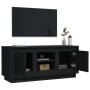Mueble de TV madera contrachapada negro 102x35x45 cm de , Muebles TV - Ref: Foro24-819861, Precio: 66,43 €, Descuento: %