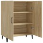 Aparador de madera contrachapada roble Sonoma 70x34x90 cm de , Aparadores - Ref: Foro24-812108, Precio: 82,36 €, Descuento: %