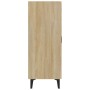 Aparador de madera contrachapada roble Sonoma 70x34x90 cm de , Aparadores - Ref: Foro24-812108, Precio: 82,36 €, Descuento: %
