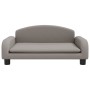 Cama para perros de tela gris taupé 70x45x30 cm de , Camas para perros - Ref: Foro24-171963, Precio: 78,46 €, Descuento: -5%%