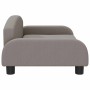 Cama para perros de tela gris taupé 70x45x30 cm de , Camas para perros - Ref: Foro24-171963, Precio: 78,46 €, Descuento: -5%%