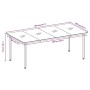 Juego de comedor de jardín 7 piezas ratán sintético gris de , Conjuntos de jardín - Ref: Foro24-3099237, Precio: 733,07 €, De...
