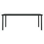 Juego de comedor de jardín 7 piezas con cojines negro de , Conjuntos de jardín - Ref: Foro24-3099429, Precio: 1,00 €, Descuen...