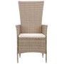 Juego de comedor de jardín 7 piezas con cojines beige de , Conjuntos de jardín - Ref: Foro24-3099441, Precio: 935,95 €, Descu...