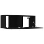 Set de muebles para TV 8 piezas madera contrachapada negro de , Muebles TV - Ref: Foro24-3114231, Precio: 395,75 €, Descuento...
