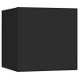 Set de muebles para TV 8 piezas madera contrachapada negro de , Muebles TV - Ref: Foro24-3114487, Precio: 301,34 €, Descuento...