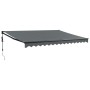 Toldo retráctil automático gris antracita 4,5x3 m de , Toldos - Ref: Foro24-3154514, Precio: 401,80 €, Descuento: %