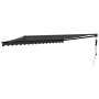 Toldo retráctil automático gris antracita 4,5x3 m de , Toldos - Ref: Foro24-3154514, Precio: 401,80 €, Descuento: %