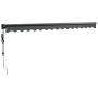 Toldo retráctil automático gris antracita 4,5x3 m de , Toldos - Ref: Foro24-3154514, Precio: 401,80 €, Descuento: %