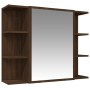 Set de muebles de baño 3 pzas madera contrachapada roble marrón de , Muebles de baño - Ref: Foro24-3187608, Precio: 193,48 €,...