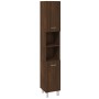 Set de muebles de baño 3 pzas madera contrachapada roble marrón de , Muebles de baño - Ref: Foro24-3187608, Precio: 193,48 €,...