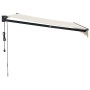 Toldo retráctil automático color crema 3,5x2,5 m | Foro24.es | Tu tienda online para hogar, jardín y más Foro24.es