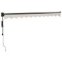 Toldo retráctil automático color crema 3,5x2,5 m | Foro24.es | Tu tienda online para hogar, jardín y más Foro24.es