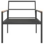 Juego muebles de jardín 3 pzas y cojines acero gris antracita de , Conjuntos de jardín - Ref: Foro24-364110, Precio: 341,90 €...