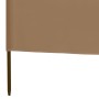 Paravientos de playa de 3 paneles tela gris taupe 400x80 cm de , Sombrillas - Ref: Foro24-47143, Precio: 37,30 €, Descuento: %